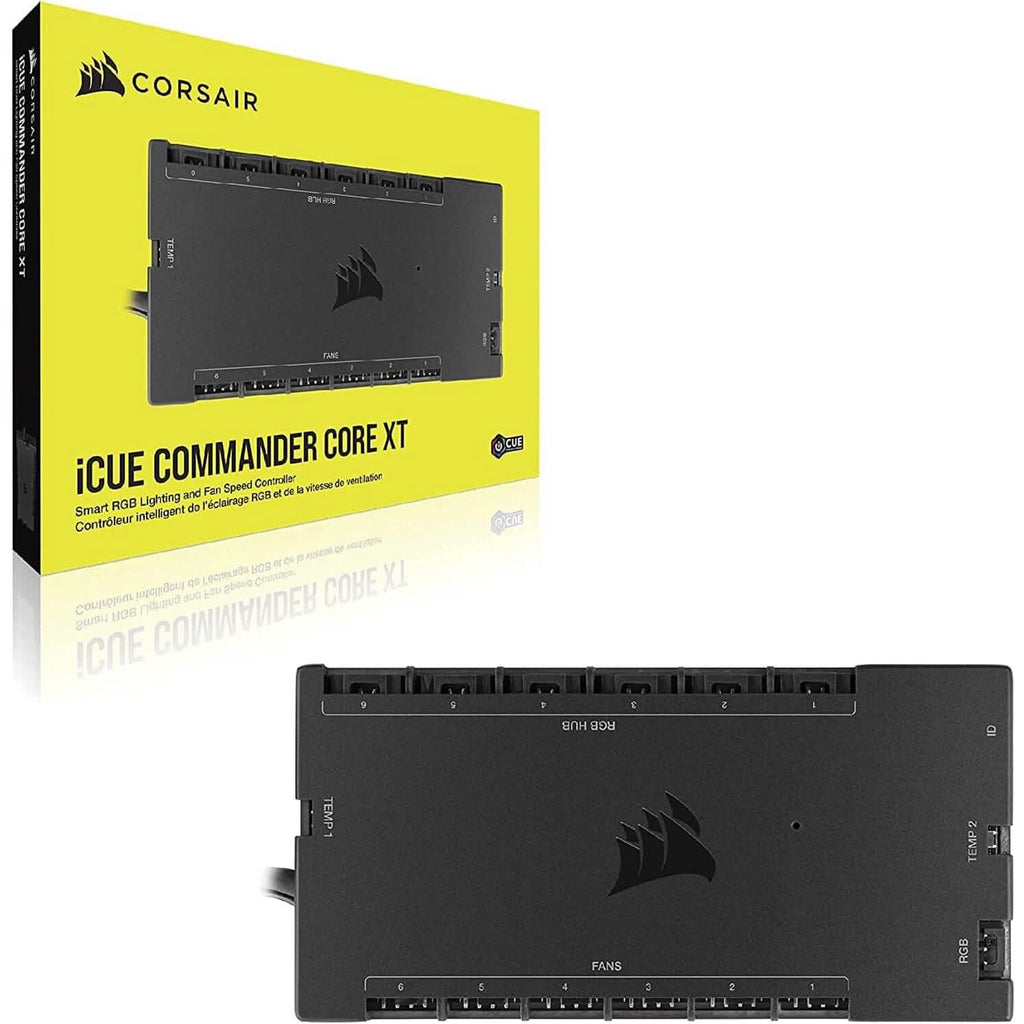 コルセア iCUE COMMANDER CORE XT デジタルファンスピード＆RGBライティングコントローラー（リファービッシュ品）