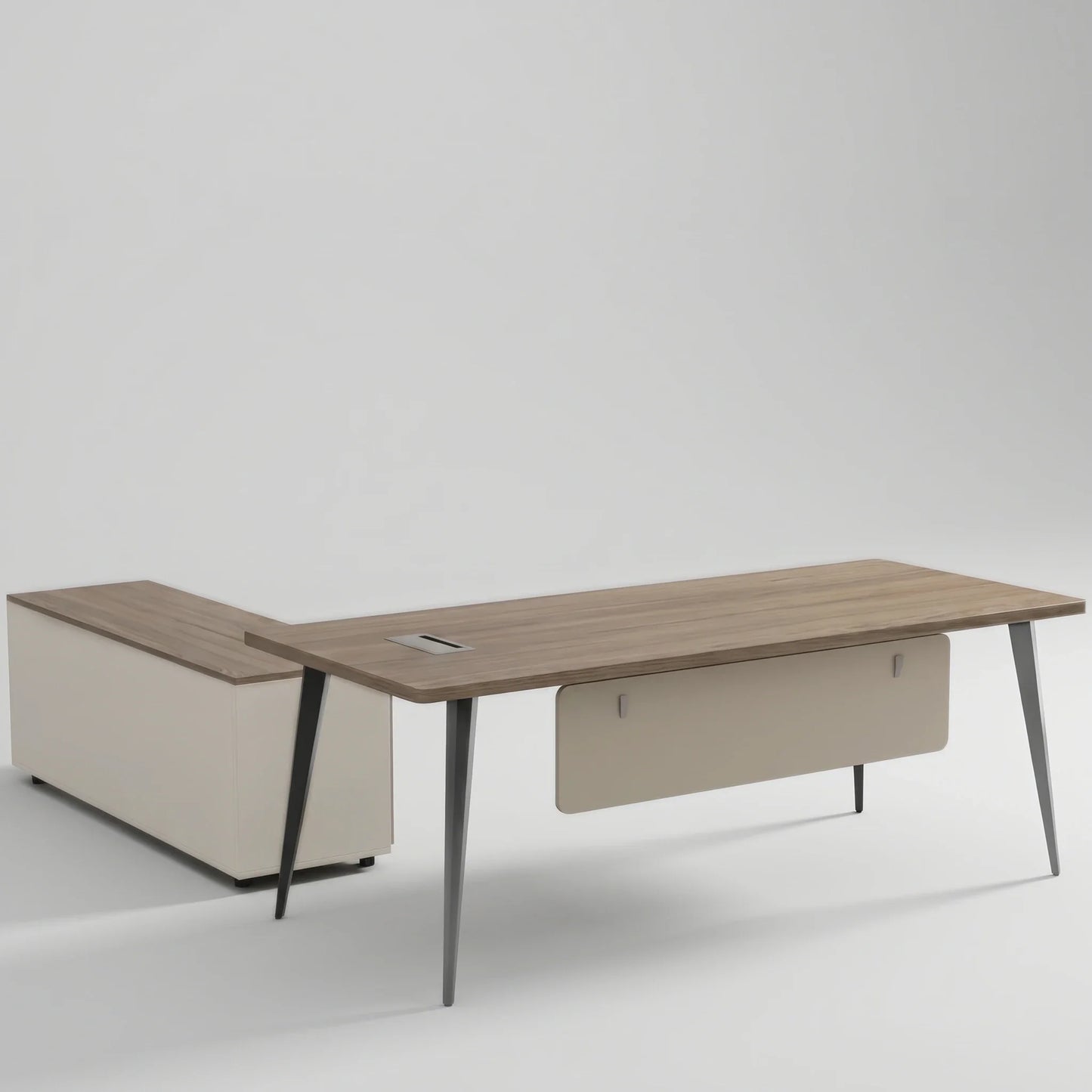 Tawn · Office Desk w/ Mobile Storage