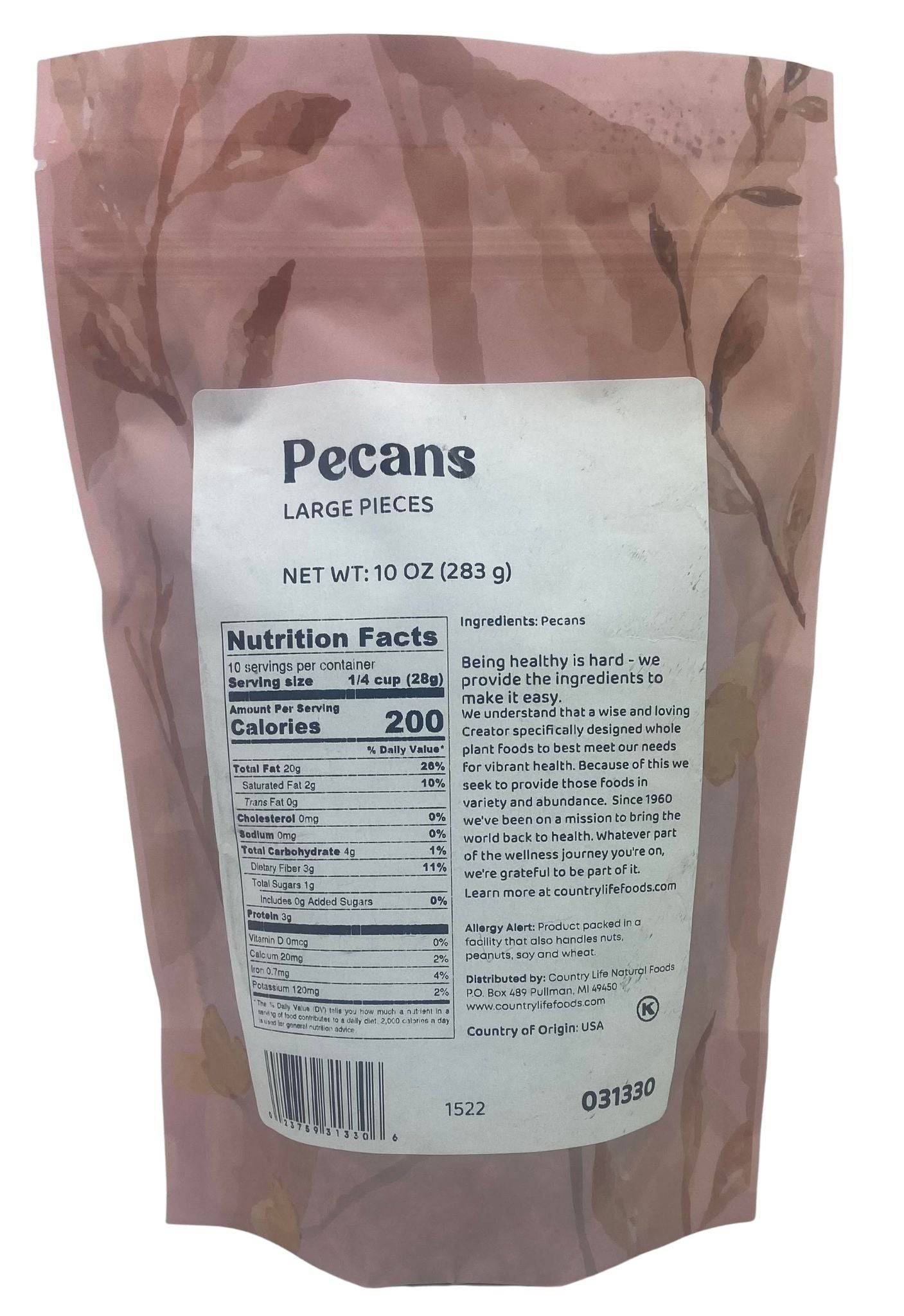 Pecan, Large Pieces