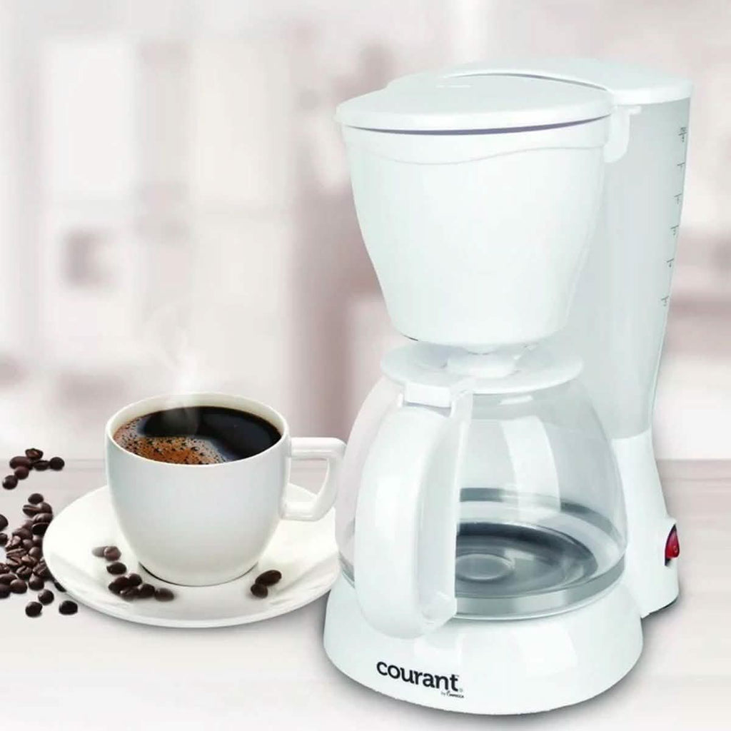 Courant  8 Cup Coffee Maker with Permanent Filter & Spoon