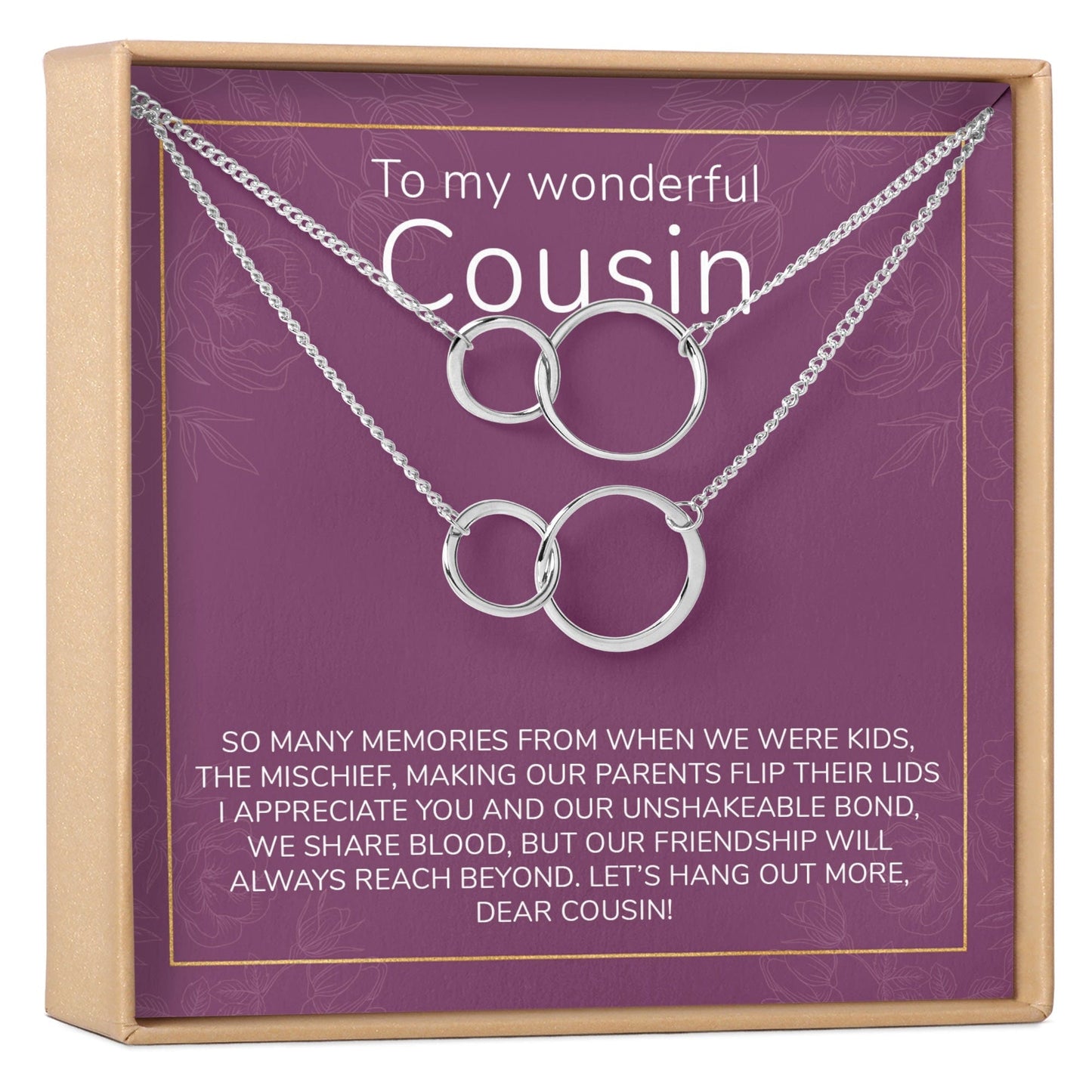 Cousins Necklace, Multiple Styles