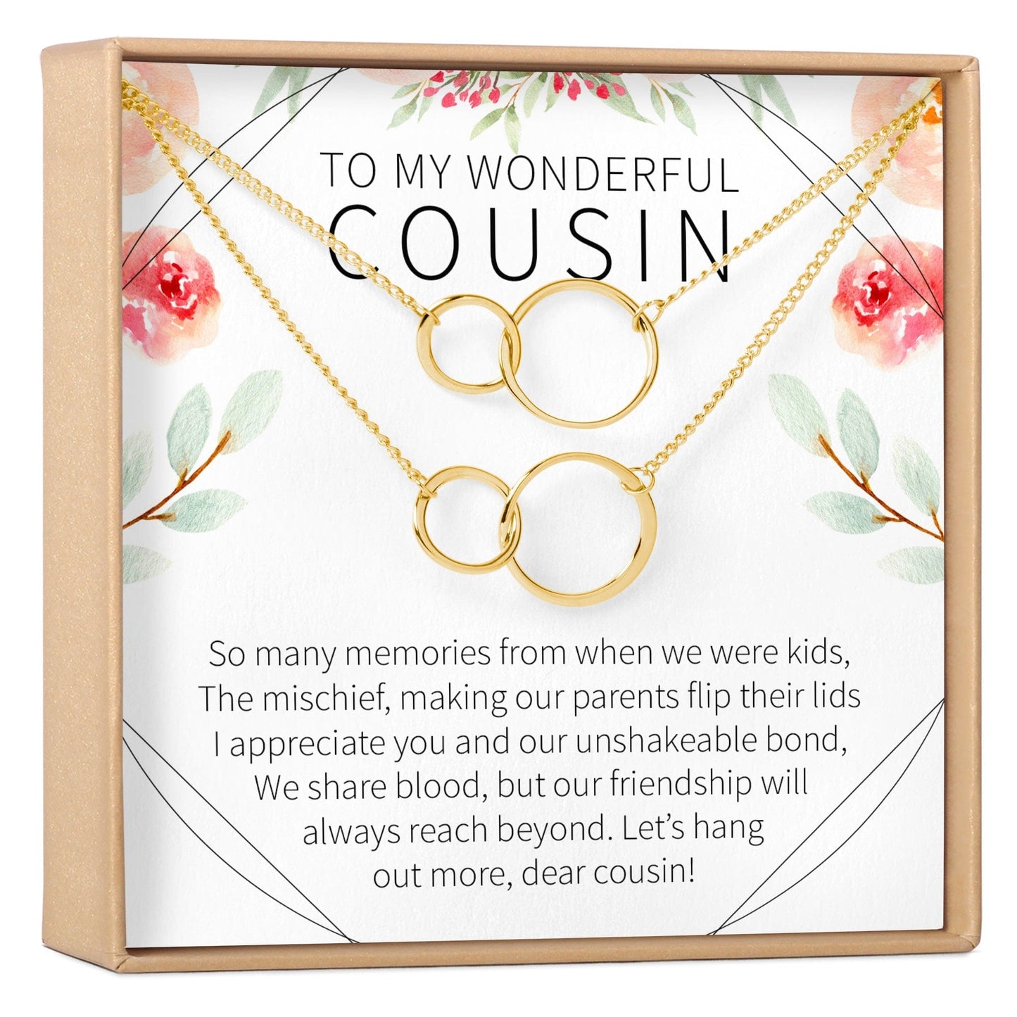 Cousins Necklace, Multiple Styles
