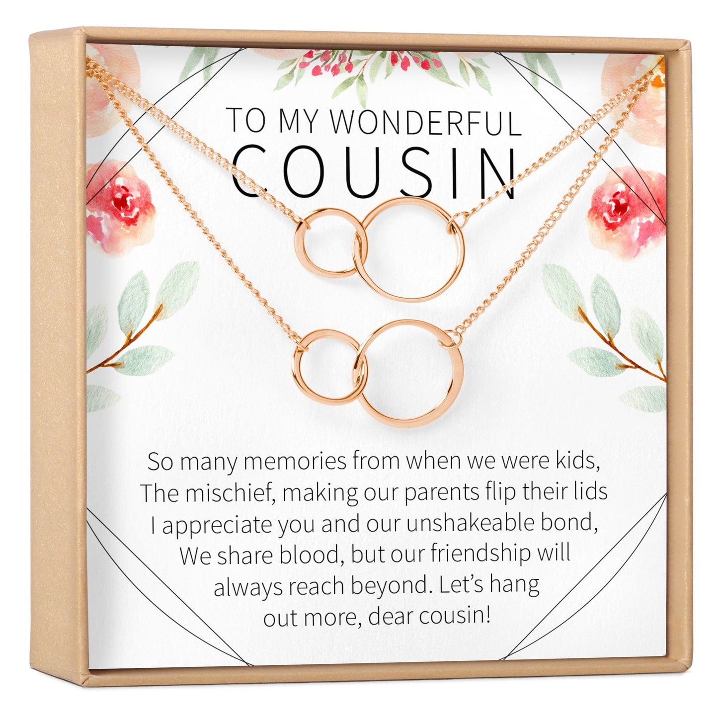 Cousins Necklace, Multiple Styles