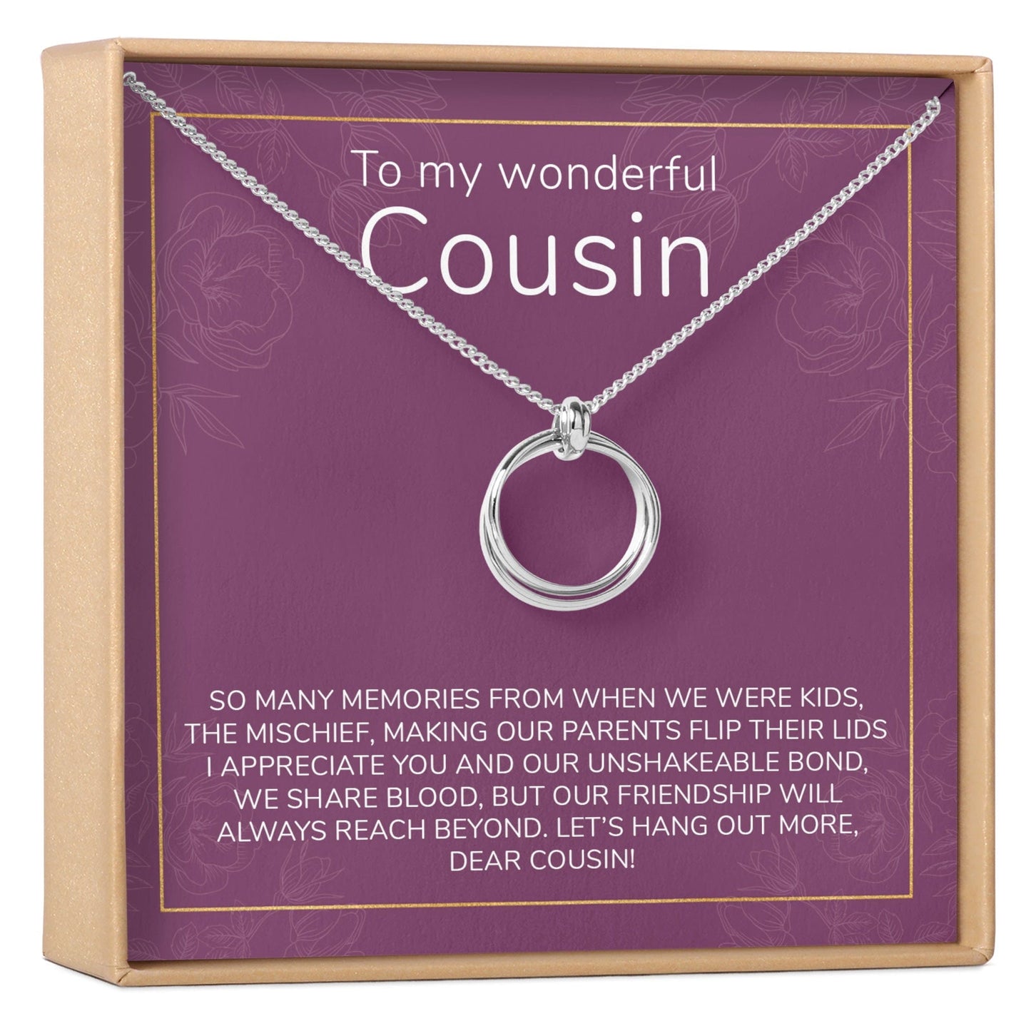 Cousins Necklace, Multiple Styles