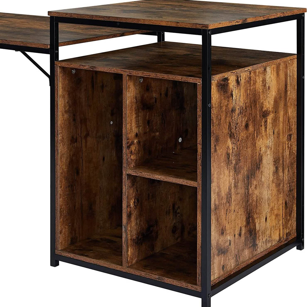 CPU Storage Printer Stand Writing PC Table