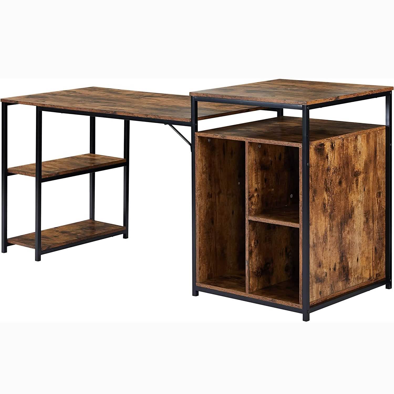 CPU Storage Printer Stand Writing PC Table