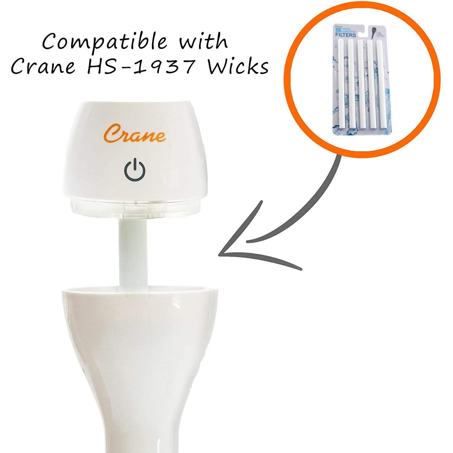 Crane USA INC EE-5950 トラベル 超音波クールミスト加湿器