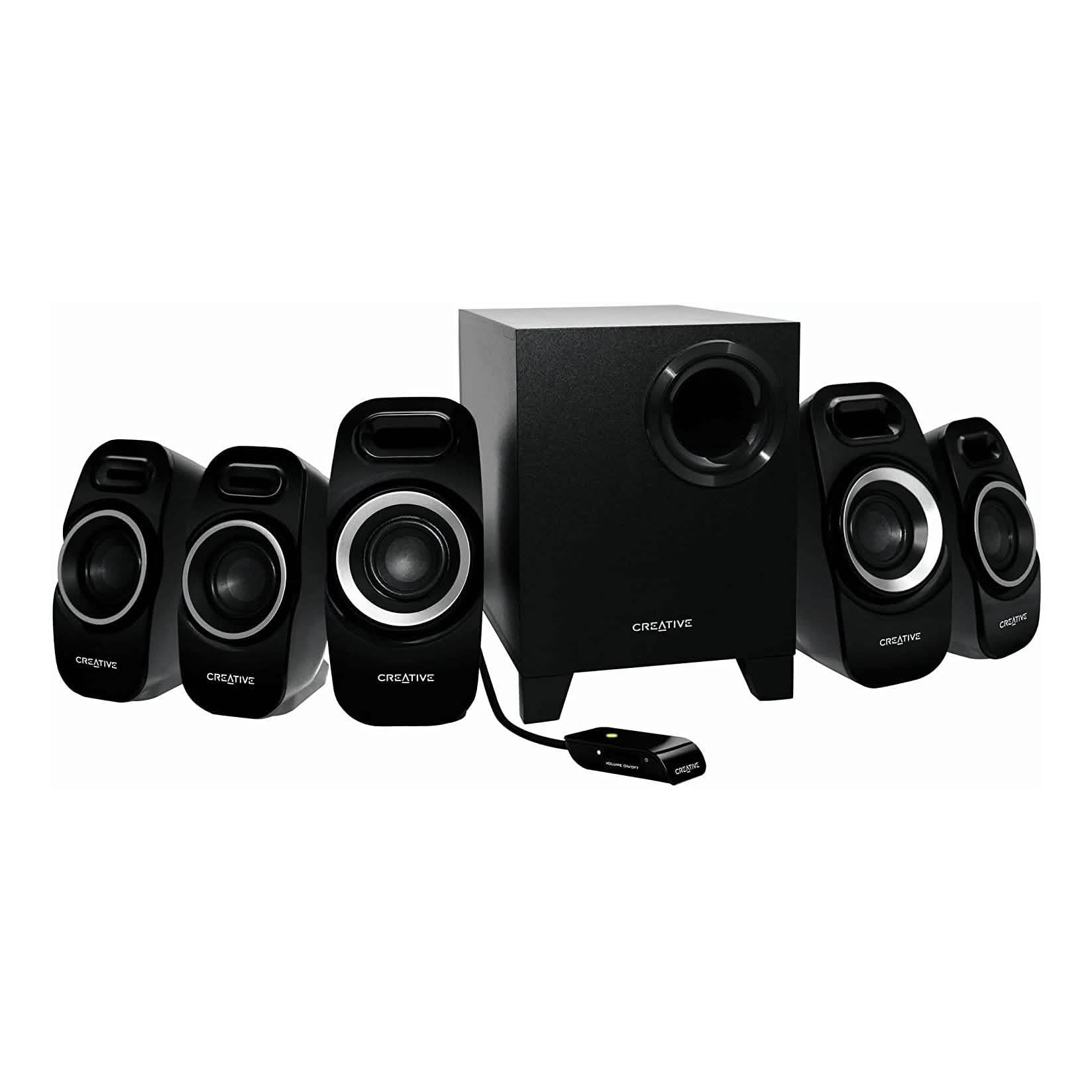 Creative Inspire T6300 5.1 Channel 22 Watt Subwoofer Speaker System