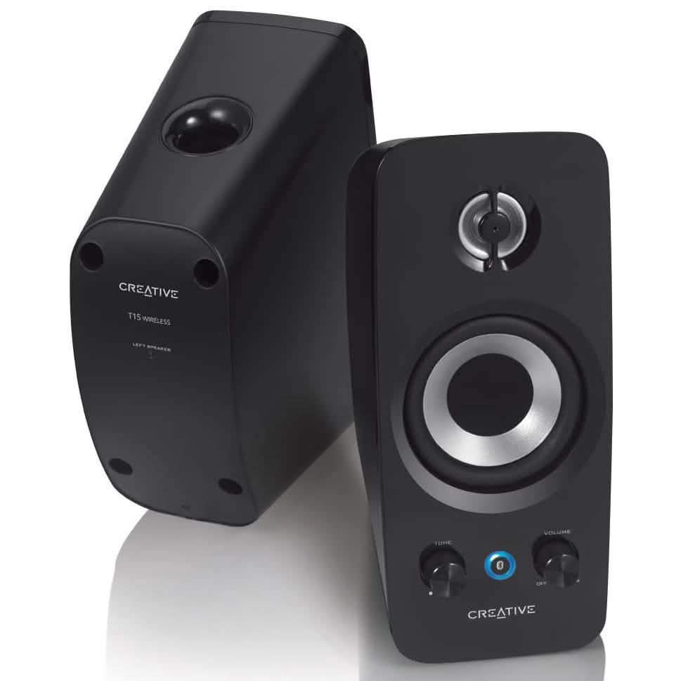 Creative T15 ワイヤレスBluetooth 2.0コンピュータースピーカーシステム