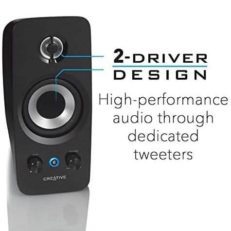 Creative T15 ワイヤレスBluetooth 2.0コンピュータースピーカーシステム