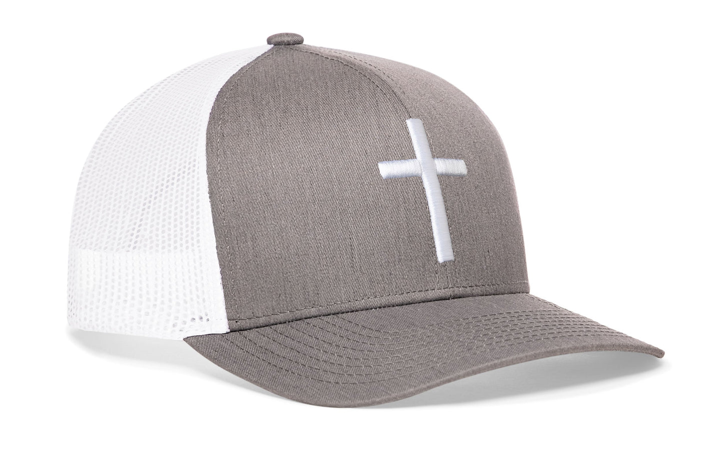 Cross Trucker Hat  |  Christian Snapback
