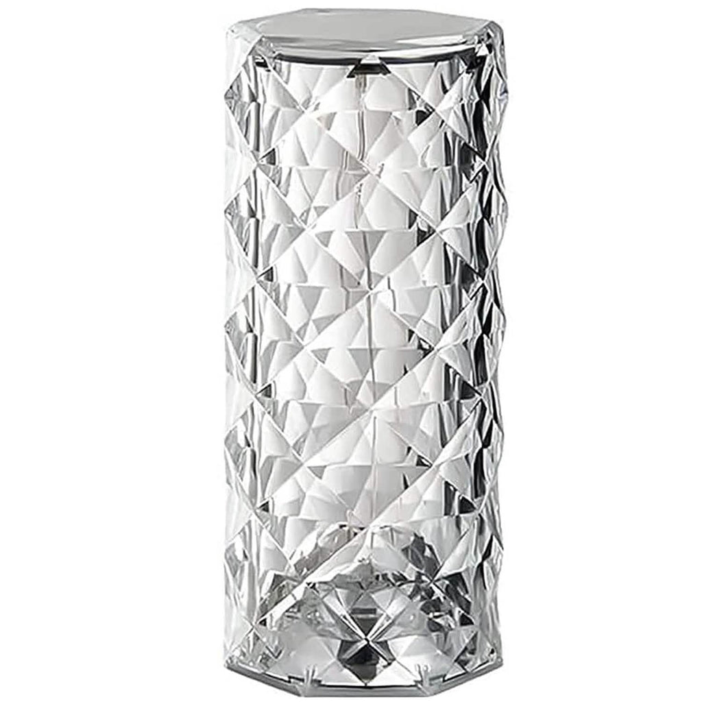 Crystal Diamond Rose Table Lamp
