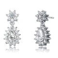 Boucles d'oreilles pendantes en oxyde de zirconium