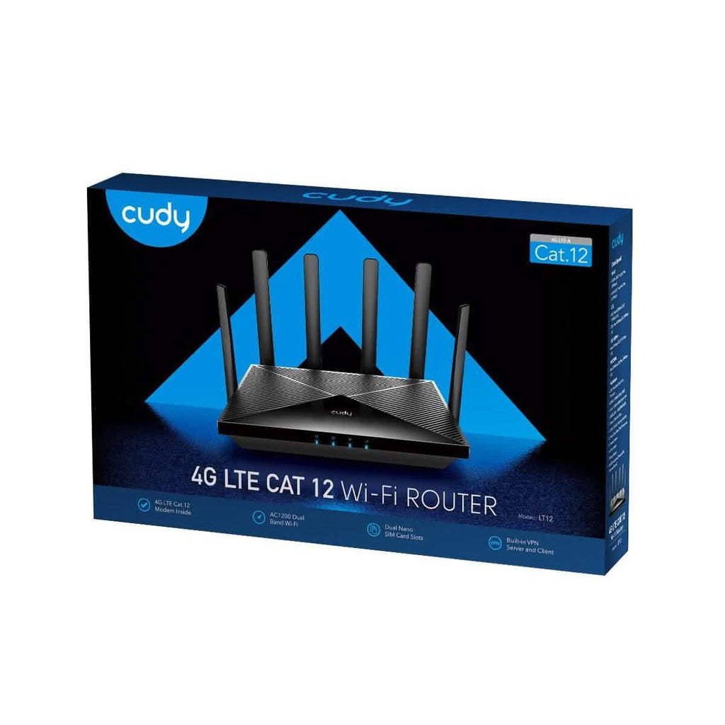 Routeur WiFi 4G LTE Cat 12 Cudy (Reconditionné)