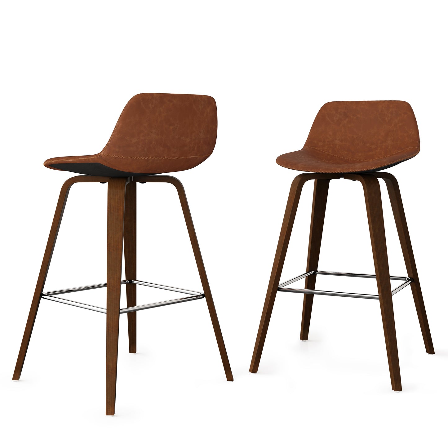 Randolph Bentwood Counter/Bar Height Stool (Set of 2)