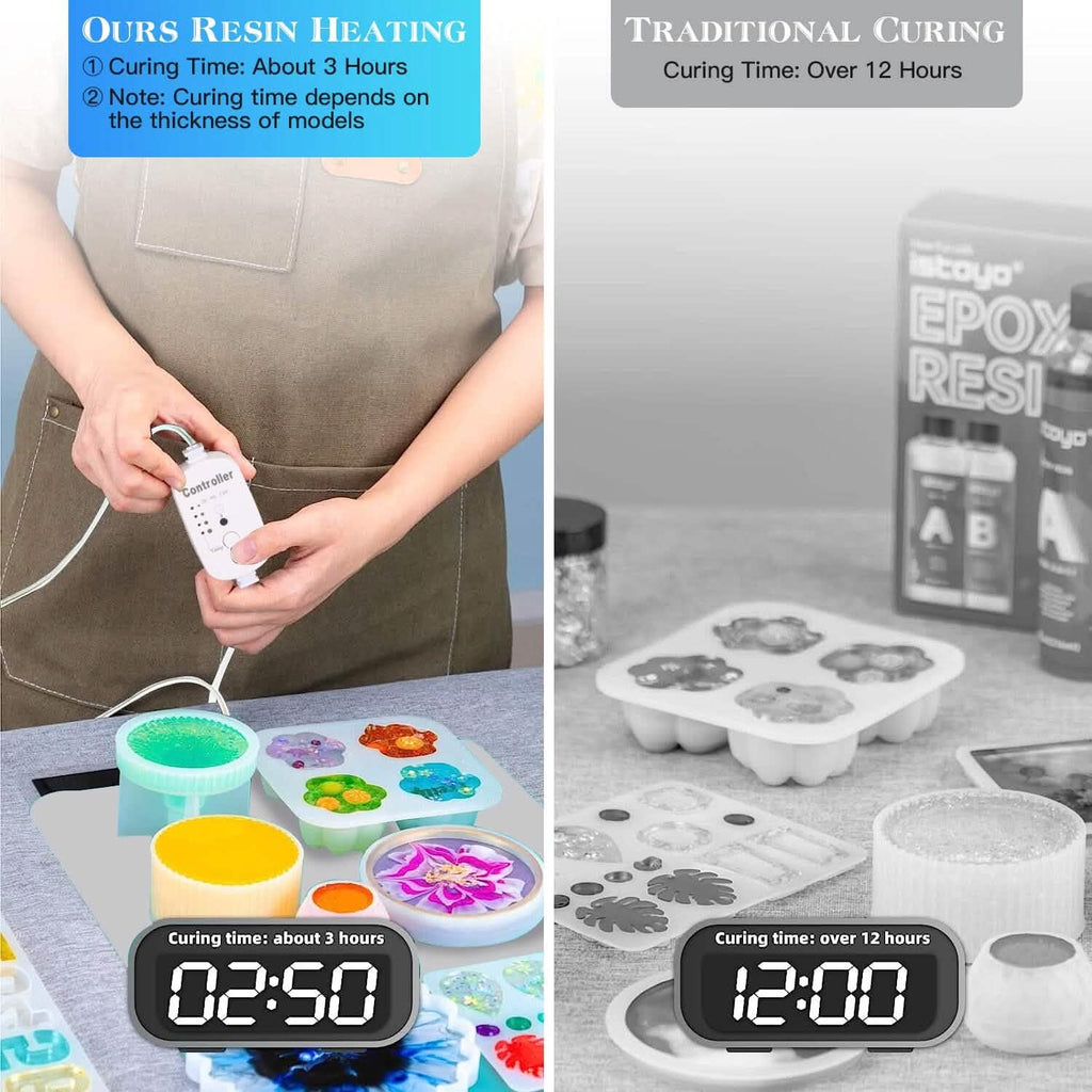 Curing  Machine Silicone Resin Heating Mat with Smart Timer