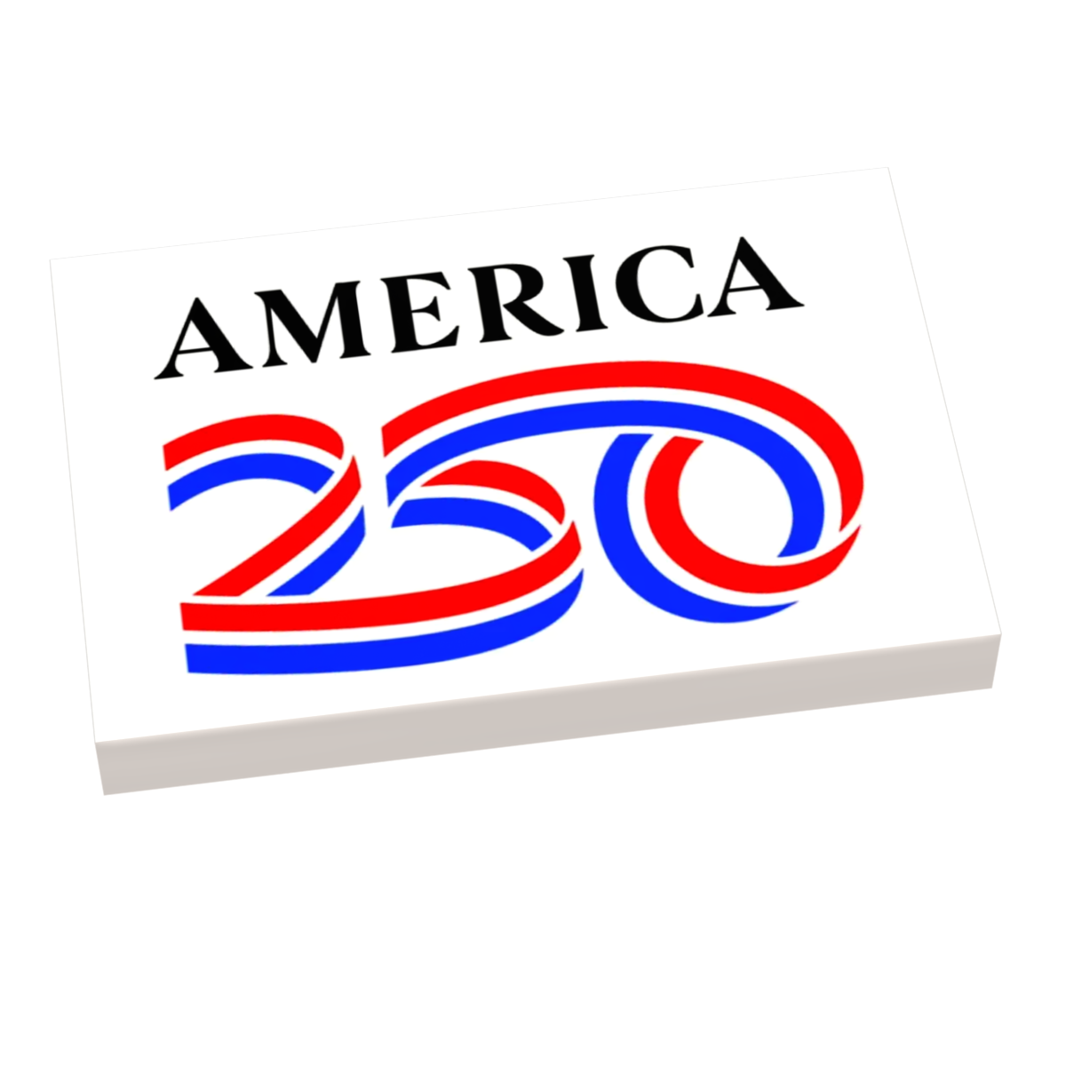 アメリカ250周年旗（USA）（2x3タイル）