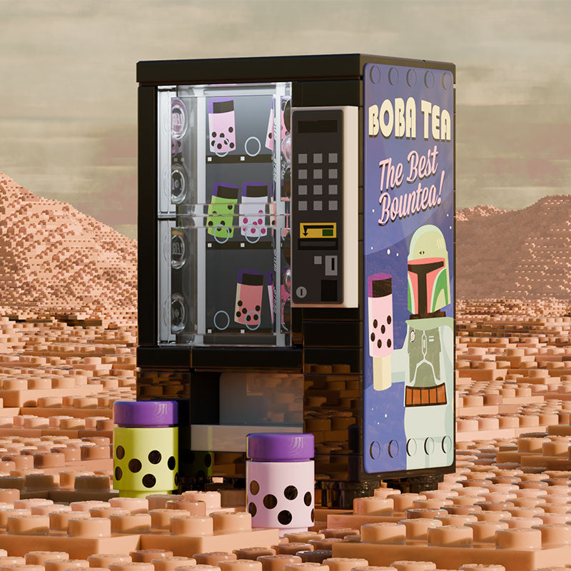 Jeu de construction de distributeur automatique de thé Boba - B3 Customs