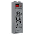 Mercenaire dans la carbonite (brique 1x2x5) fabriqué à partir de pièces LEGO - B3 Customs