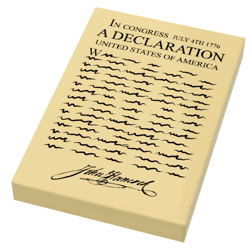 Declaration of Independence 2x3 Tile