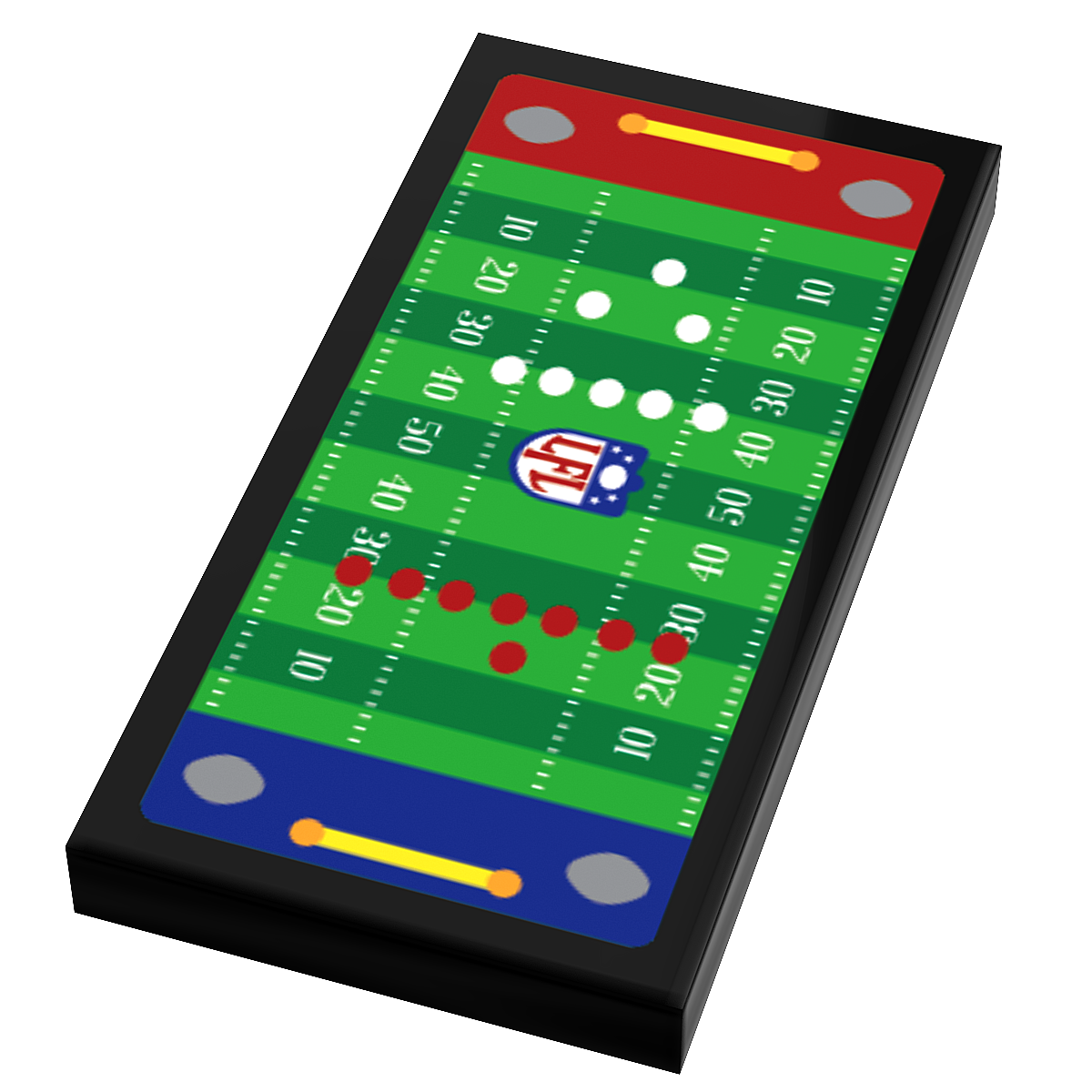 エレクトリックフットボール ミニフィグ ボードゲーム（2x4 タイル）