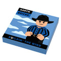 Garth Bricks construisant la pochette de l'album de musique Wind (Tuile 2x2)