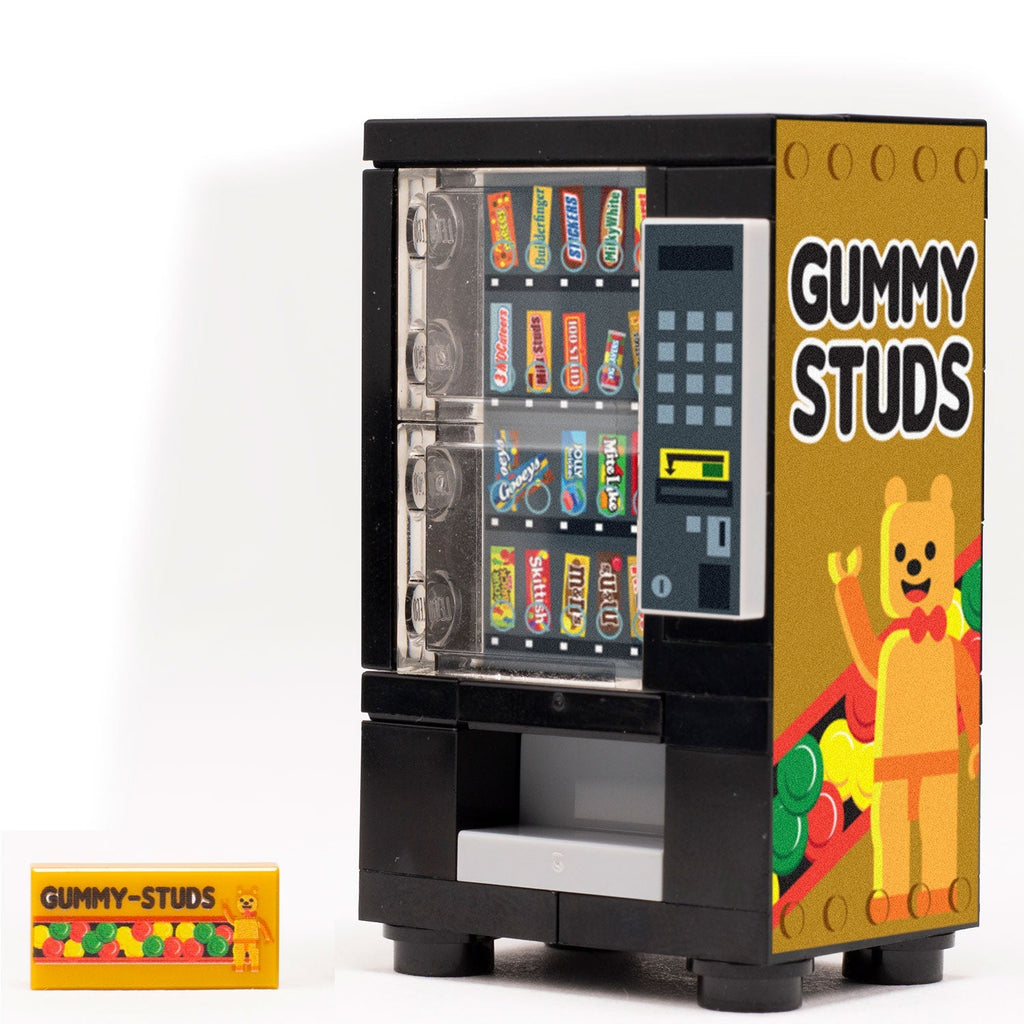 LEGOパーツを使ったグミスタッズ自動販売機 - B3カスタムズ