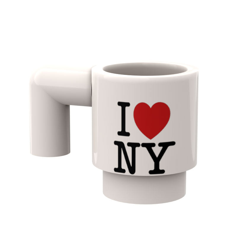 I LOVE NY Coffee Mug for Minifigs