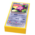 ピンクバルーン - ポケットボールカード（1x2 タイル）ミニフィグ用
