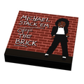 Michael Stack'em, Off the Brick Music Album Cover (2x2 Tile)