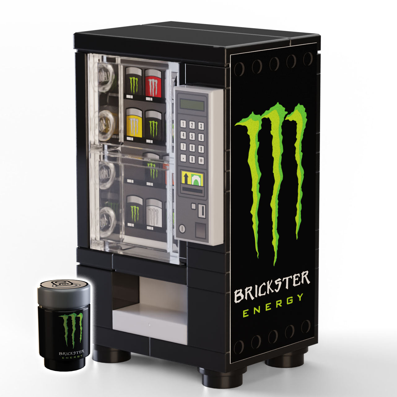 ブリックスターエナジードリンクミニフィグ自動販売機