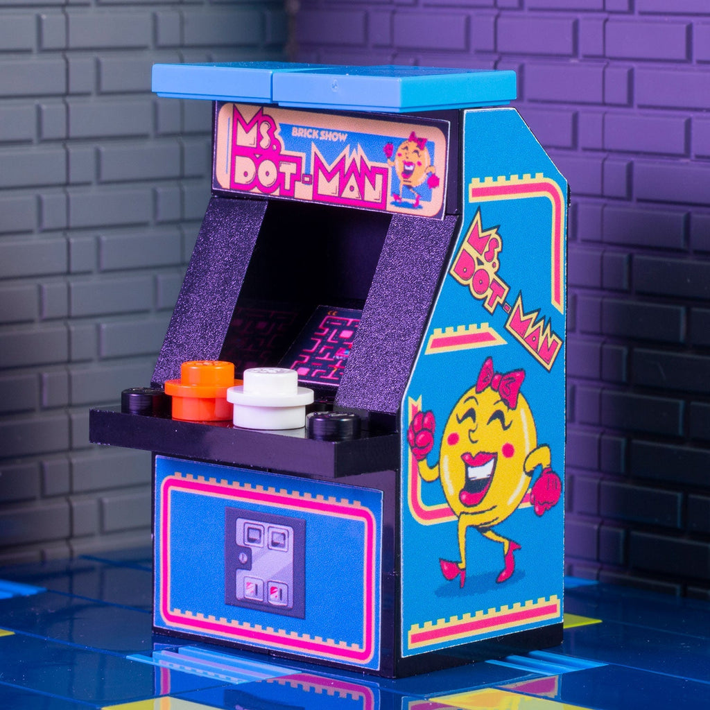 Ms. Dot-Man Classic Arcade Machine