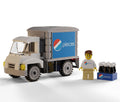 Pièces de camion de livraison de soda avec figurine