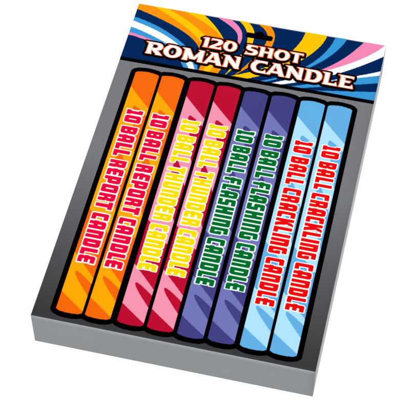 Fusées romaines pour feux d'artifice de minifigs (tuile 2x3), 4 juillet faites avec des pièces LEGO