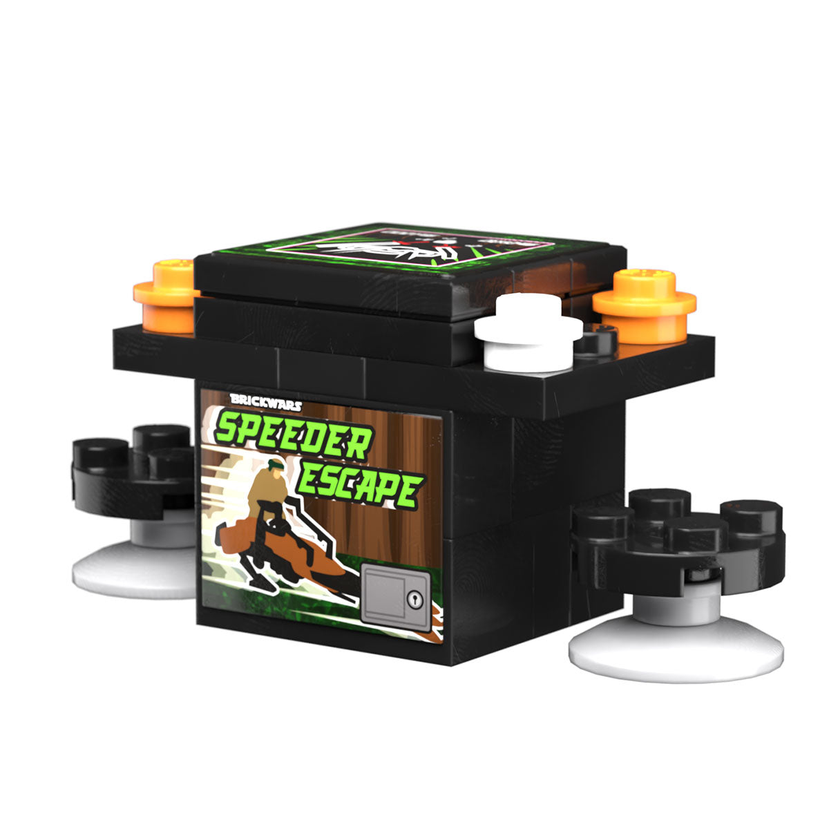 Speeder Escape Arcade classique à 2 joueurs fabriqué à partir de pièces LEGO - B3 Customs
