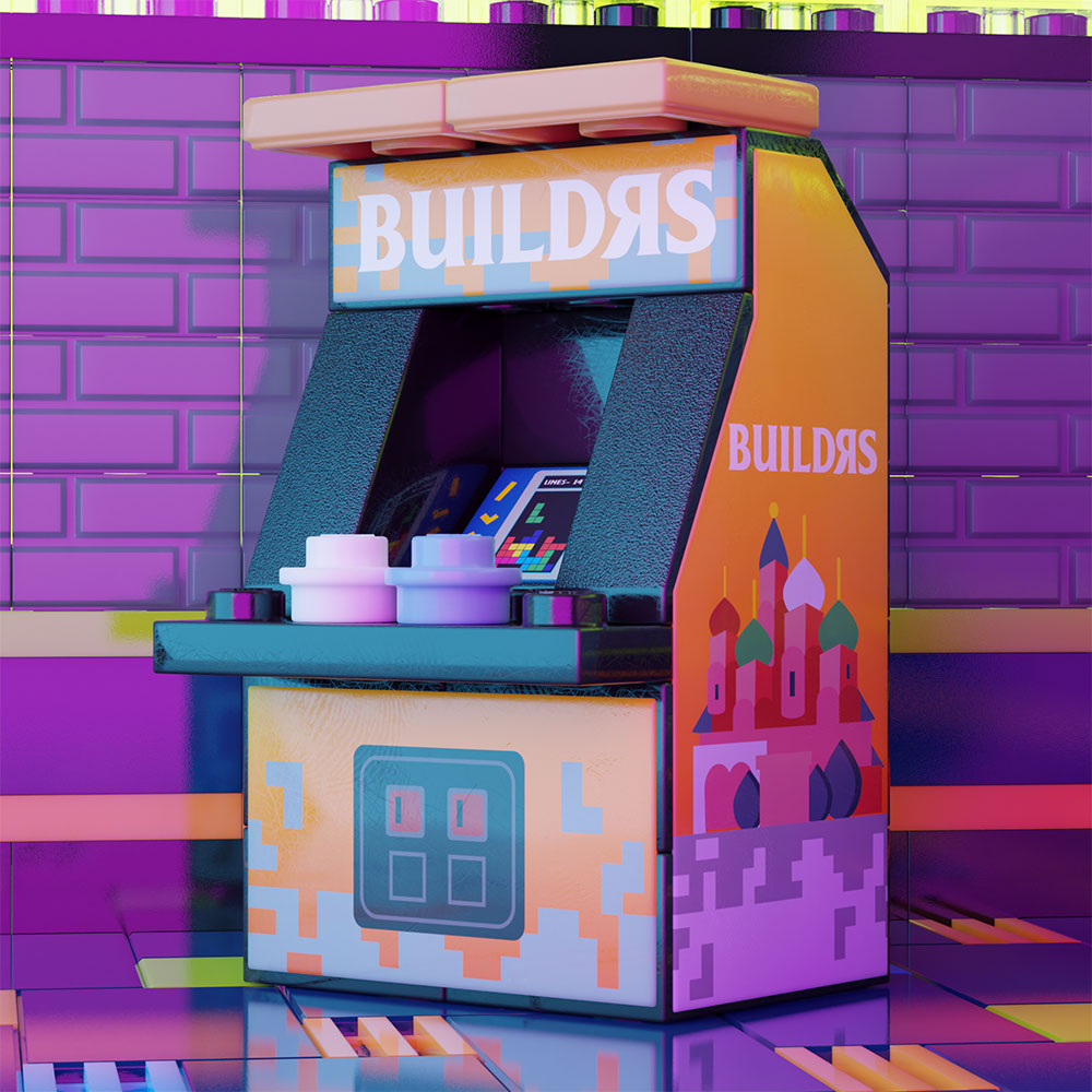 BUILDᴙS Classic Arcade Machine