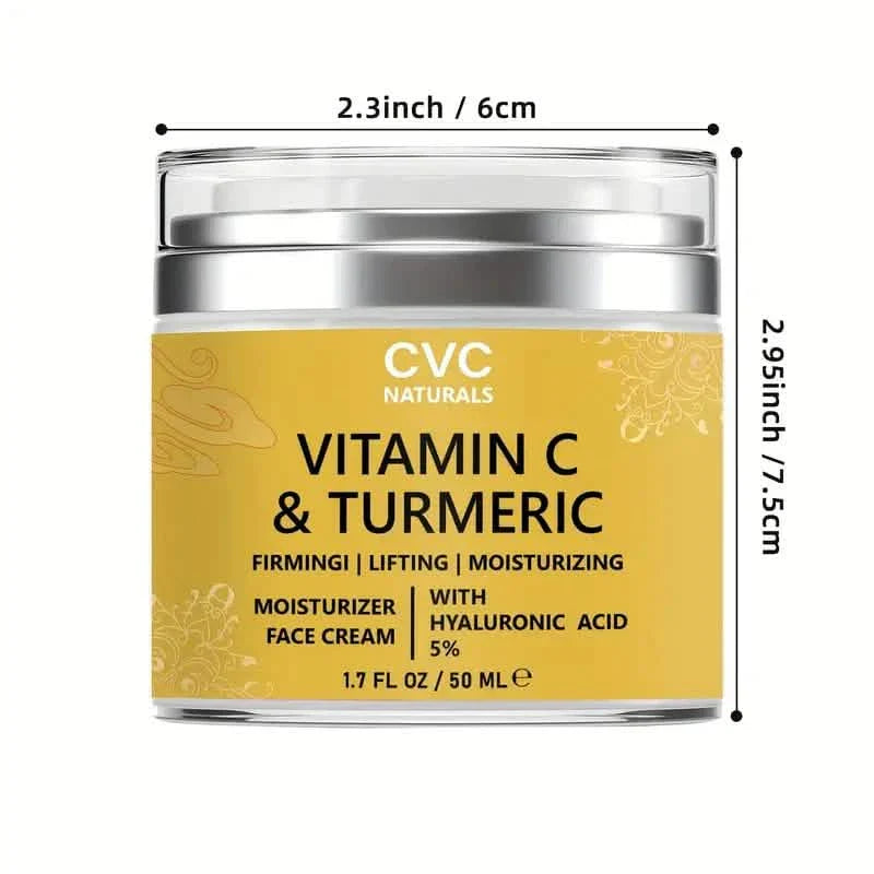 Crème CVC Naturals Curcuma-Collagène - Hydratation et Nutrition Intenses