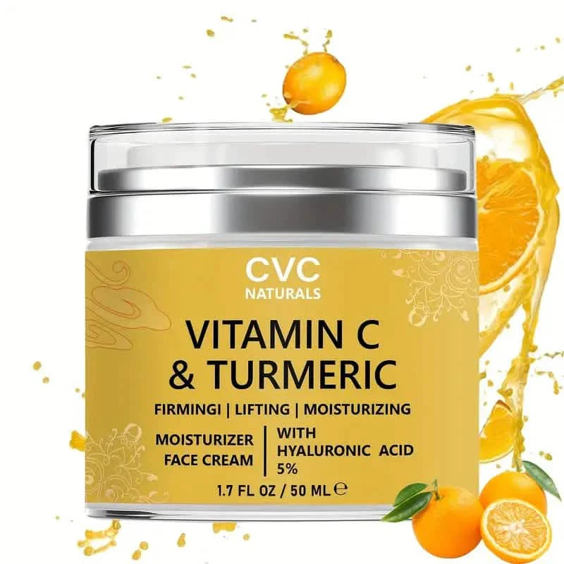 Crème CVC Naturals Curcuma-Collagène - Hydratation et Nutrition Intenses