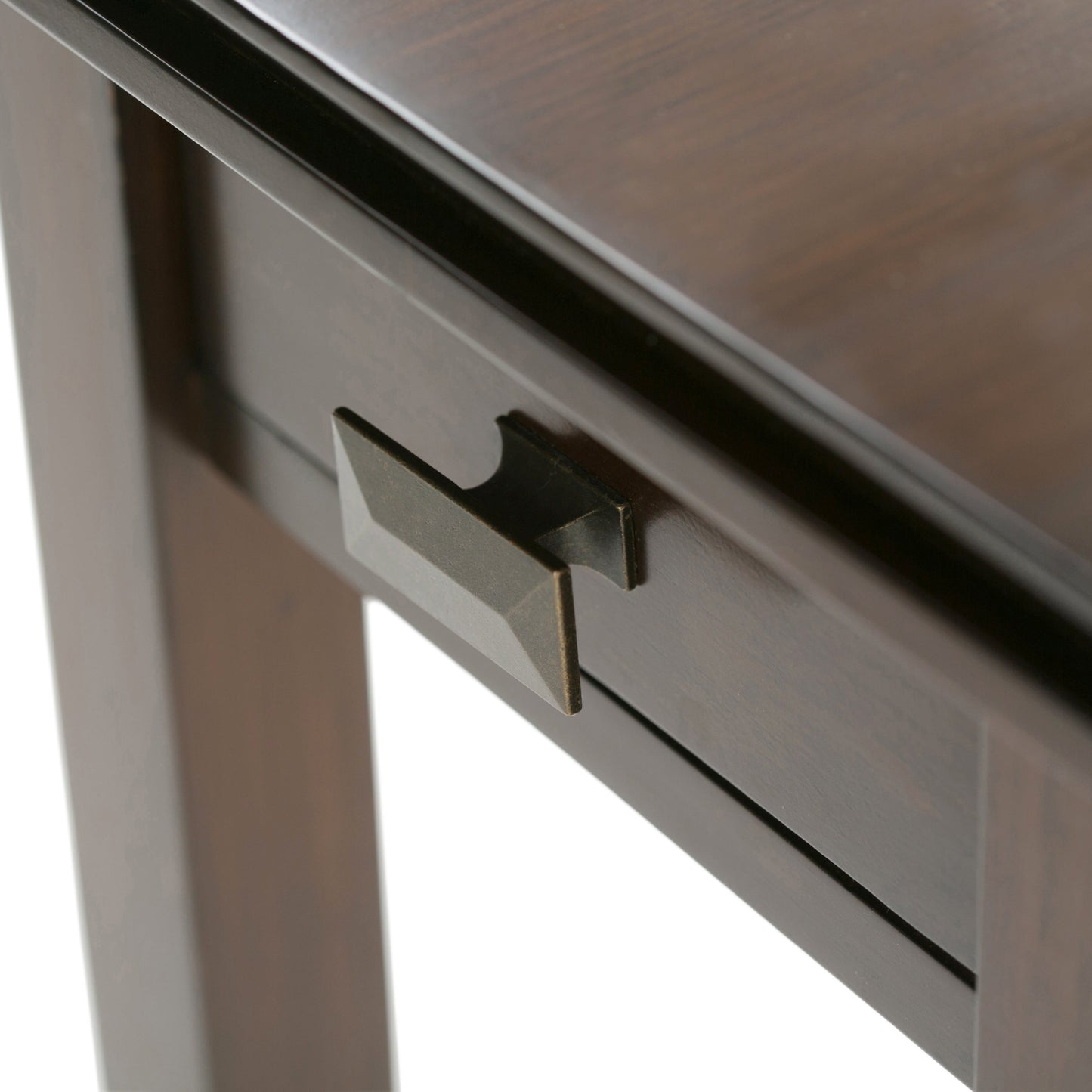 Artisan Narrow Side Table - Russet