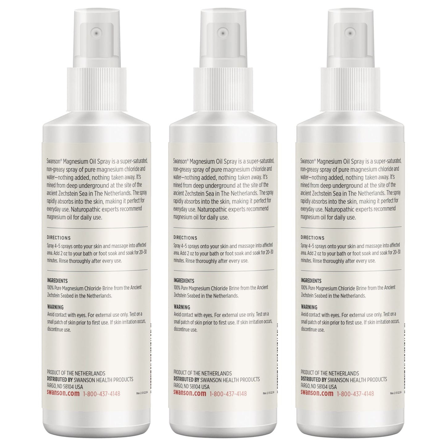 Magnesium Oil - 3 Pack