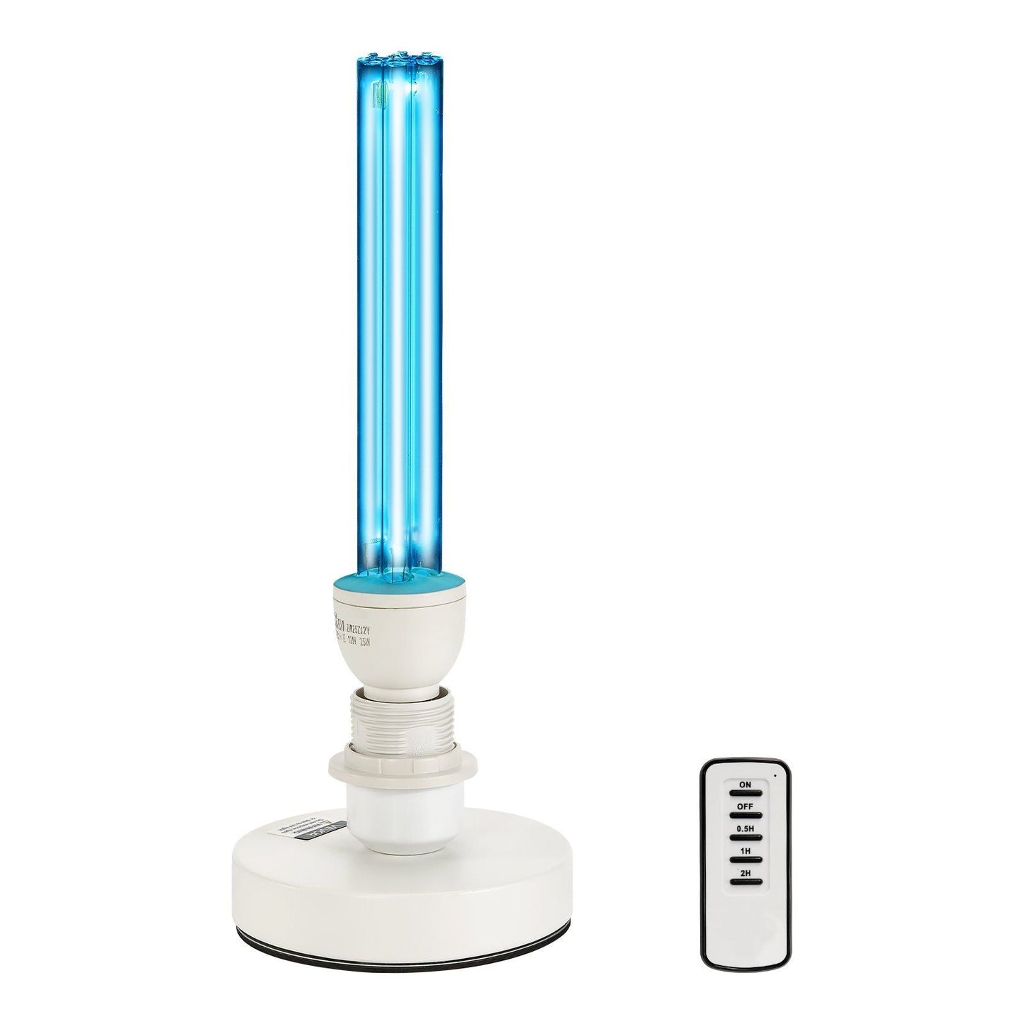 UV Light 25W Ultraviolet Lamp with Ozone Purifier UVC Lamp with Remote Control