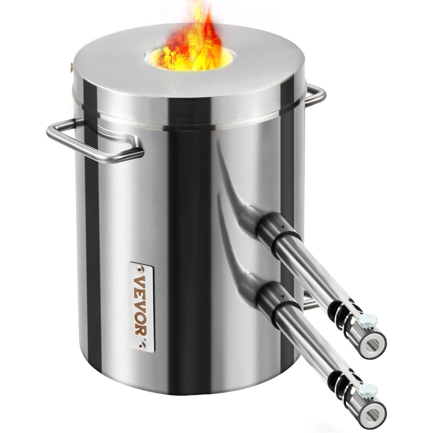 12KG Propane Smelting Furnace Kit Melting Furnace Double Burners 2700 degree Fahrenheit