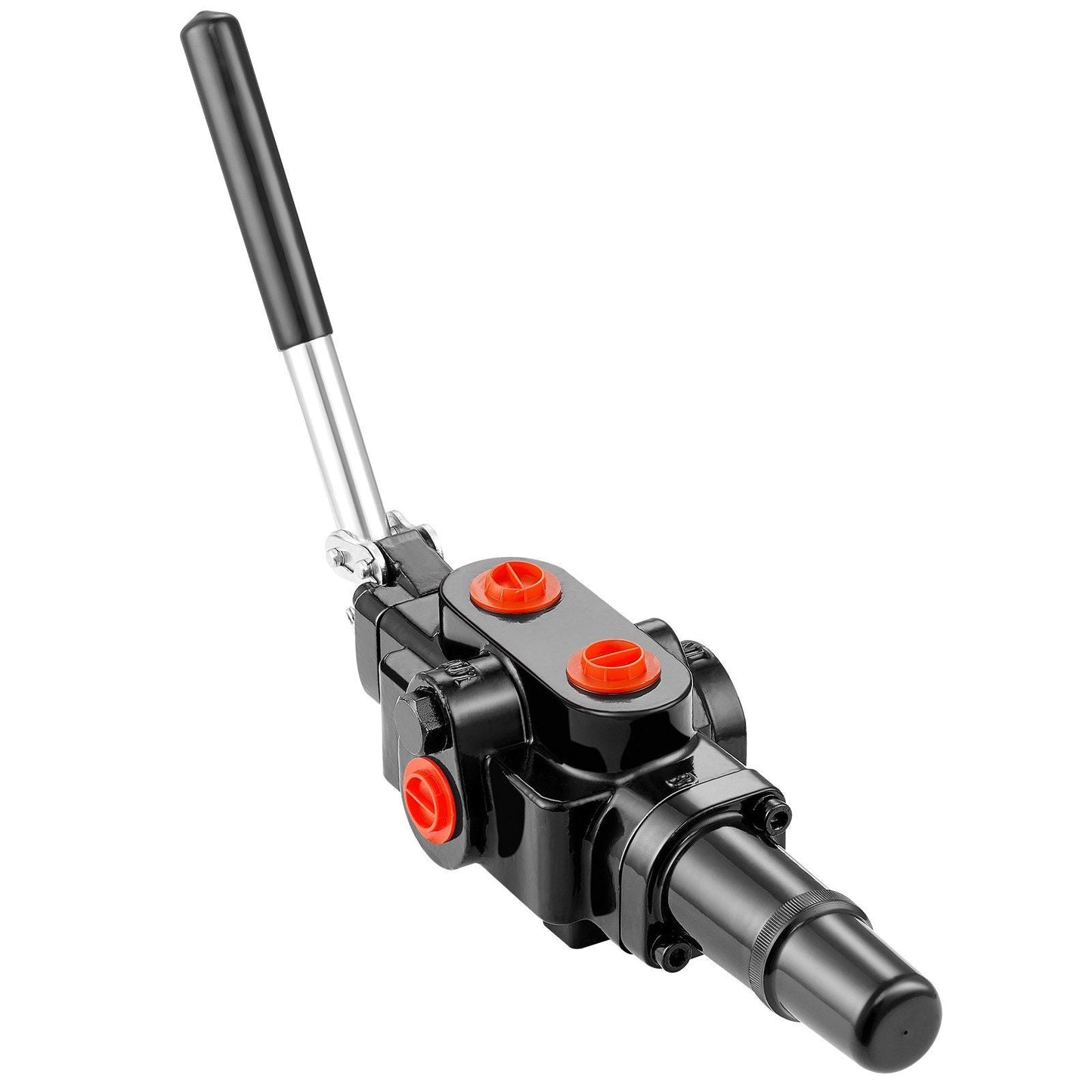 Hydraulic Valve 1 Spool, 25 GPM Hydraulic Directional Control Valve, 25 Mpa / 3626 PSI Hydraulic Loader Valve, Solid Cast Iron Directional Control Valve for Small Tractors, Loaders, Log Splitter