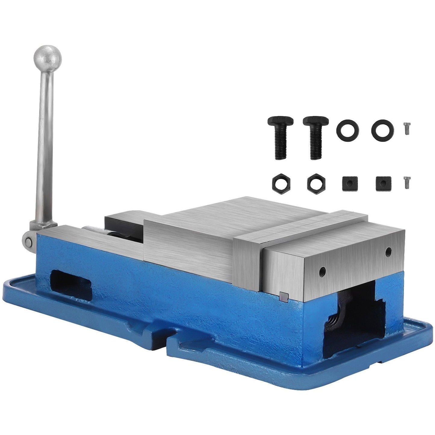 6 Inch ACCU Lock Down Vise Precision Milling Vice 6 Inch Jaw Width Drill Press Vise Milling Drilling Machine Bench Clamp Clamping Vice (6\'\')