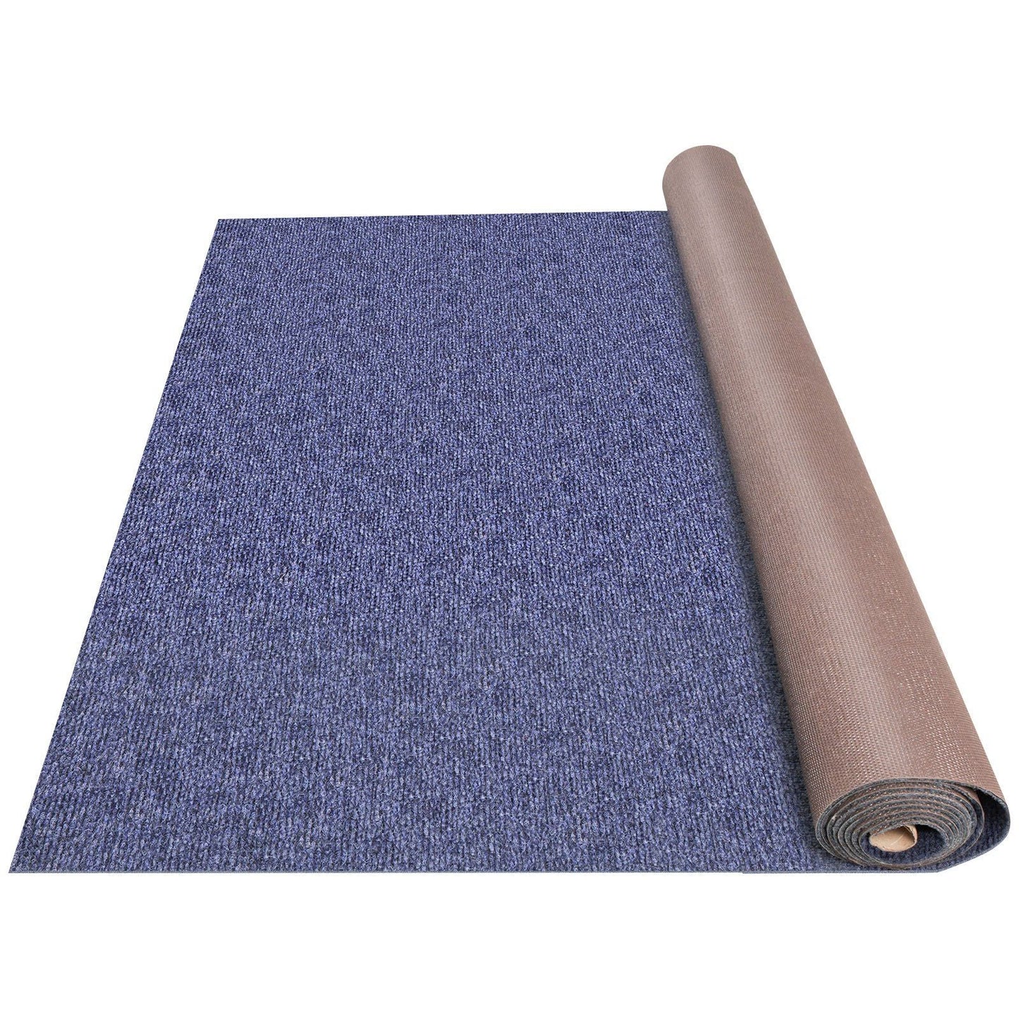 Deep Blue Marine Carpet 6 ft x 49.2 ft Marine Carpeting Marine Grade Carpet for Boats with Waterproof Back Outdoor Rug for Patio Porch Deck Garage Outdoor Area Rug Runner Non-Slide Porch Rug