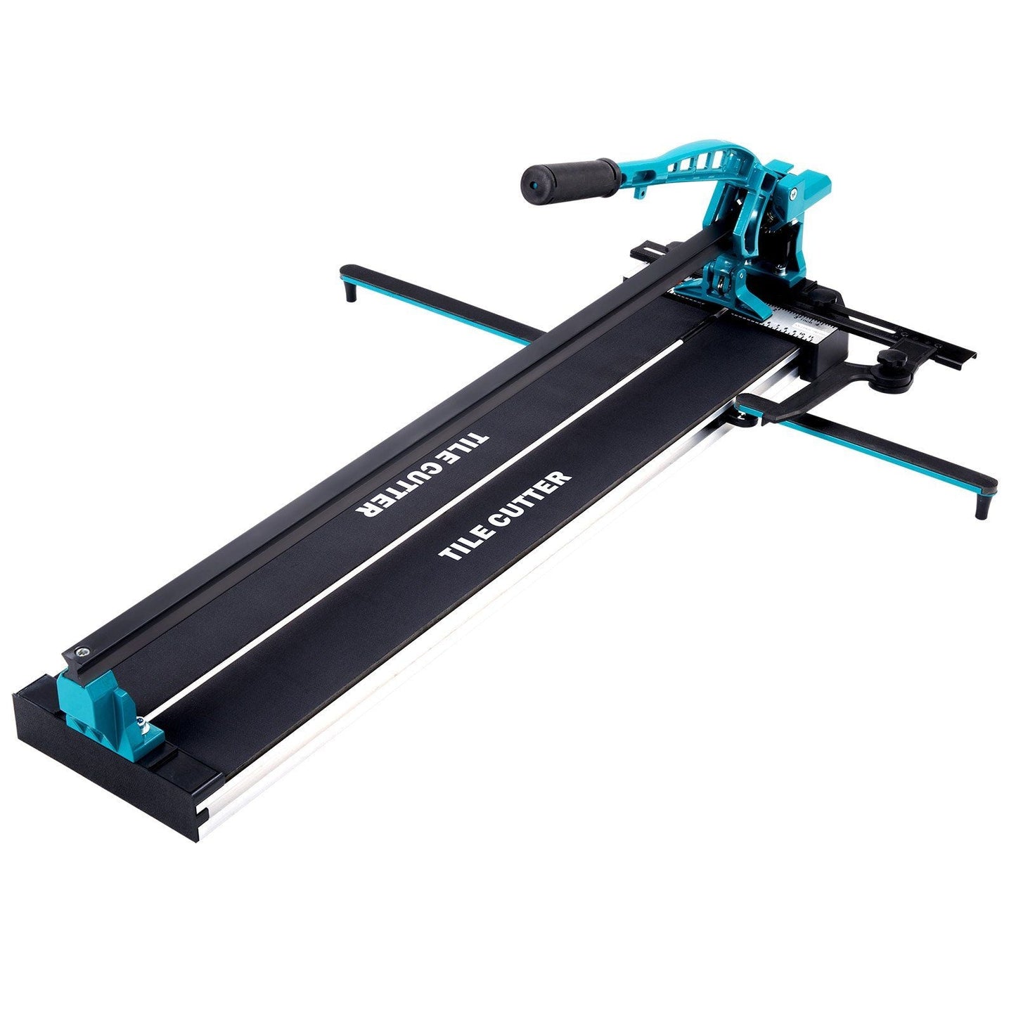 Manual Tile Cutter, 48 inch, Porcelain Ceramic Tile Cutter with Tungsten Carbide Cutting Wheel, Infrared Positioning, Anti-Skid Feet, Durable Rails for professional installers or beginners