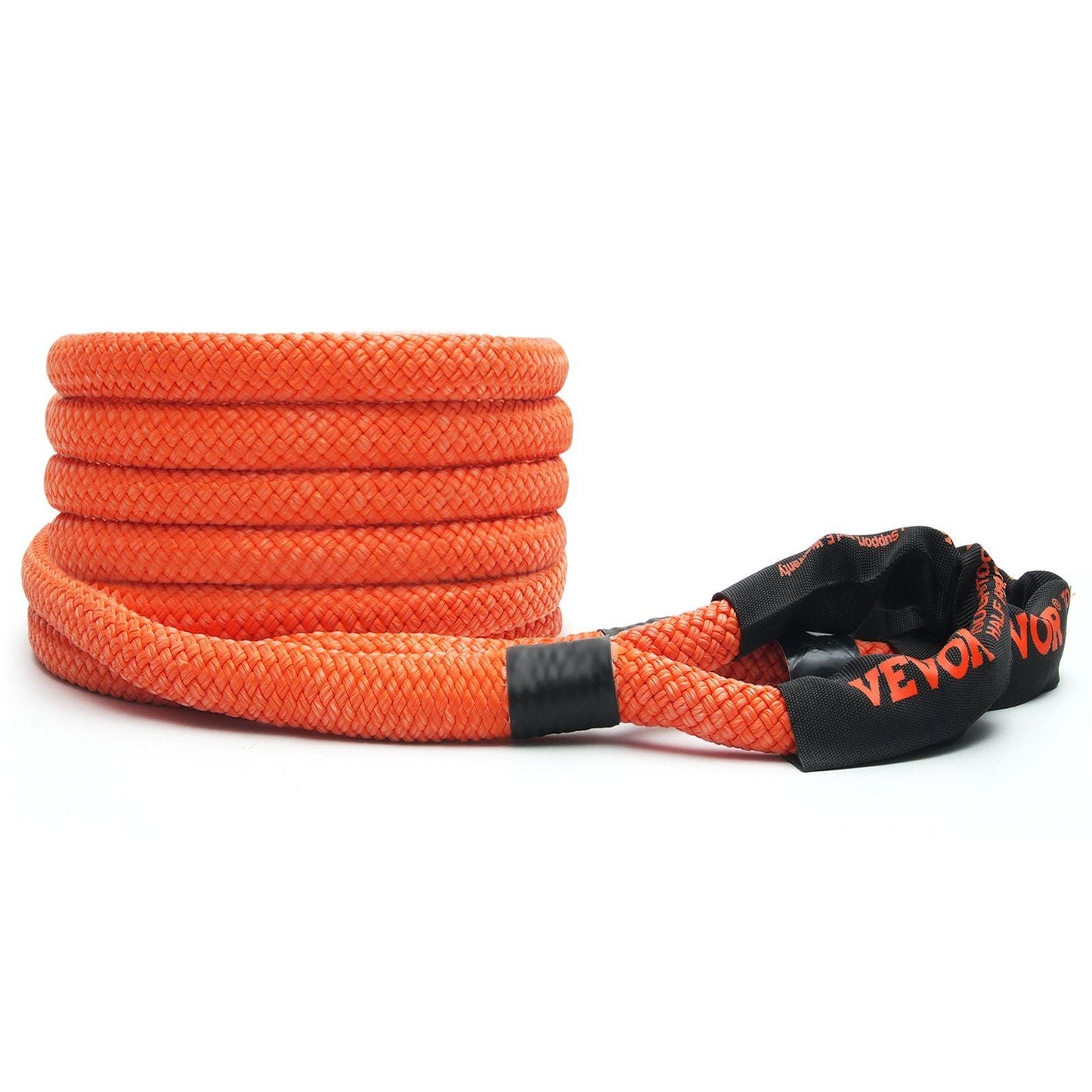 7/8" x 20' Kinetic Recovery Tow Rope 30,580 lbs, Heavy-Duty Off Road Snatch Strap, Extreme Duty 30% Elasticity Energy Snatch Strap for Jeep Car Truck ATV UTV SUV Tractor