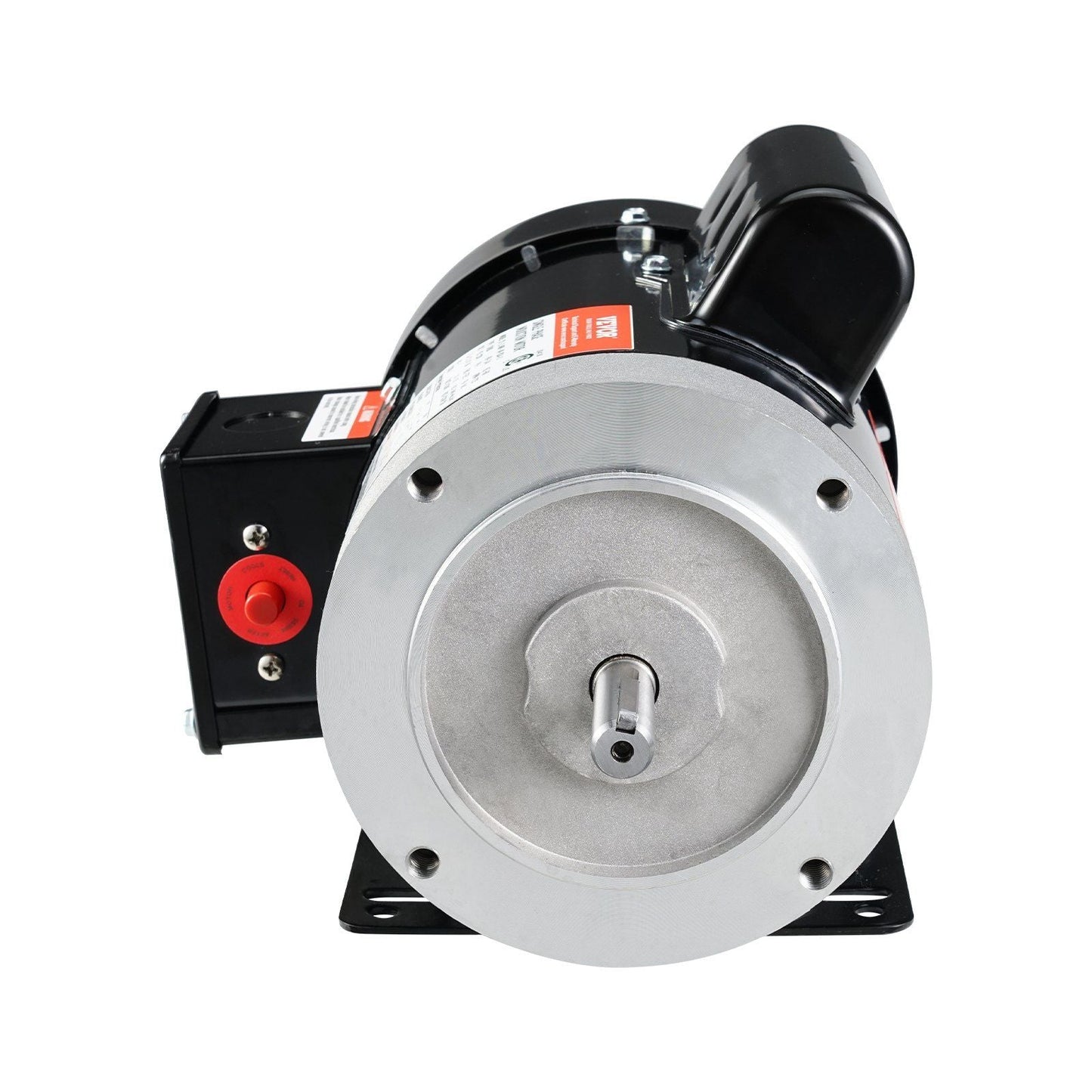 1HP Electric Motor 1725 rpm, AC 115V/230V, 56C Frame, Air Compressor Motor Single Phase, 5/8" Keyed Shaft, CW/CCW Rotation for Agricultural Machinery and General Equipment