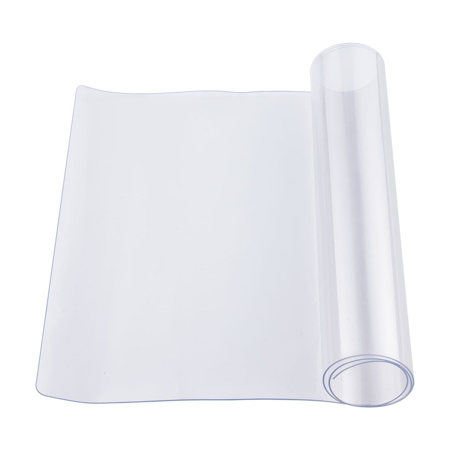 PVC Table Protector 14x24 Inch Clear Plastic Desk Protector 1.5mm Thick