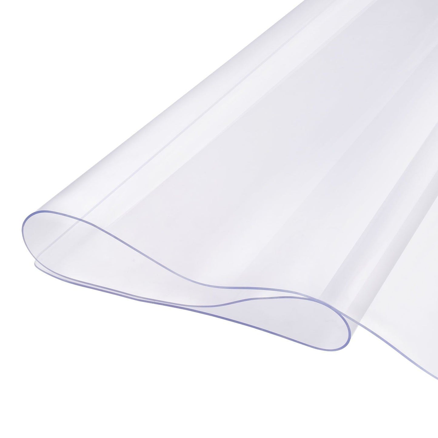 PVC Table Protector 42x72 Inch Clear Plastic Desk Protector 2.0mm Thick